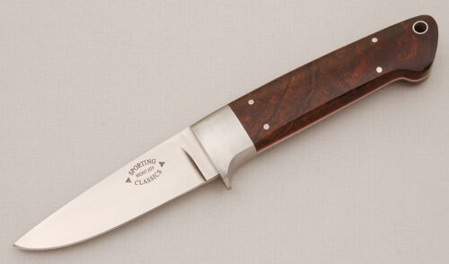 Claude Montjoy Sporting Classics Hunter with Desert Ironwood Scales handle material - Obverse Side - Item #KLC14689