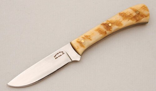 Harvey King Small Game with Sheep Horn Scales handle material - Obverse Side - Item #KLC14706