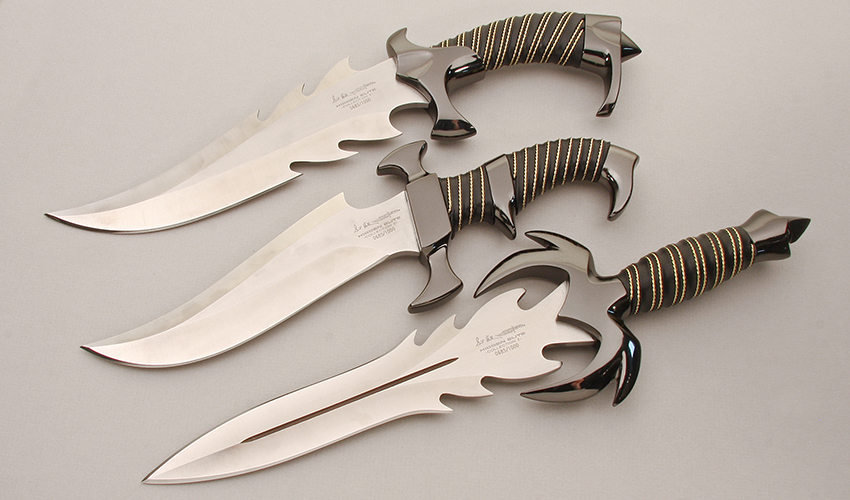 3pc Gil Hibben Mortal Kombat & United Daggers