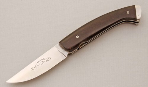 Manu Laplace 1515 Linerlock with Cocobolo Scales handle material - Obverse Side - Item #KLC14762