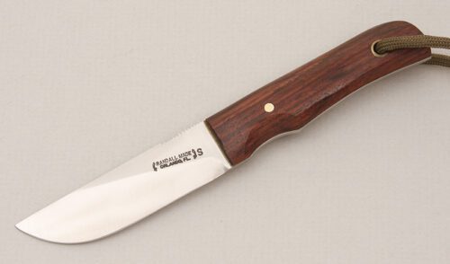 Randall Knives Model 10-3 Salt Fisherman with Rosewood Handle Scales handle material - Obverse Side - Item #KLC14766
