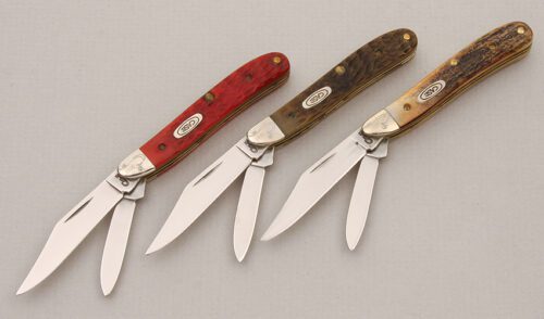 Case Cutlery Bare Head Peanut Set with Red Jig