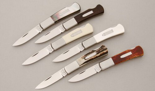A.G. Russell AG111 Set with See Description handle material - Obverse Side - Item #KLC14809