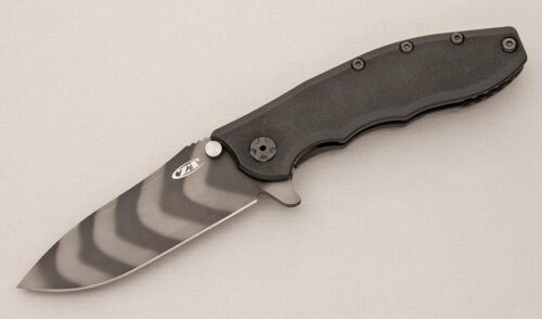 Kershaw Knives Zero Tolerance 562 Sprint Run with Black G-10 & Titanium Frame handle material - Obverse Side - Item #KLC14817