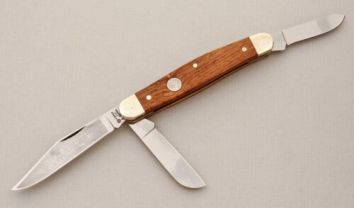 Boker Knives Stockman with Rosewood Scales handle material - Obverse Side - Item #KLC14825