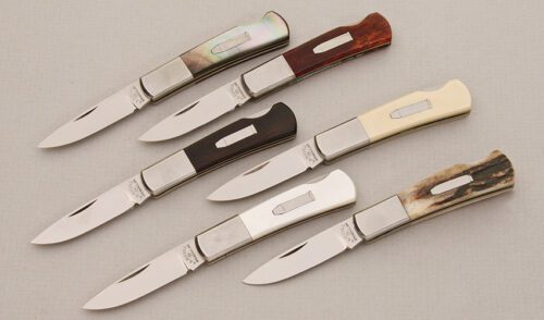 A.G. Russell AG111 Set with See Description handle material - Obverse Side - Item #KLC14872