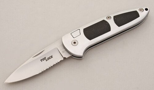 Boker Knives Top Lock Folder with Aluminum Frame handle material - Obverse Side - Item #KLC14883
