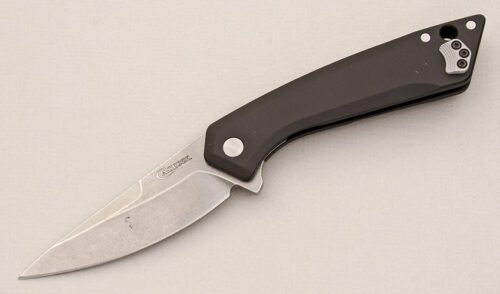Case Cutlery Southern Grind Flipper Folder with Black Anodized Aluminum Frame handle material - Obverse Side - Item #KLC14919