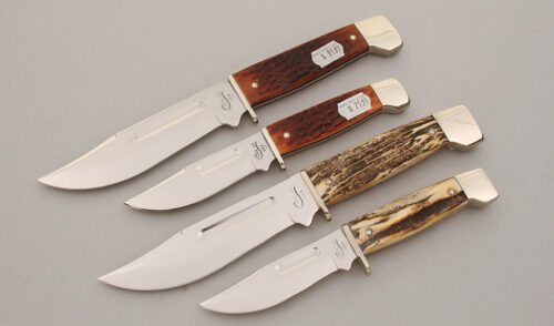 Case Cutlery 4 Knife Display Set with Stag