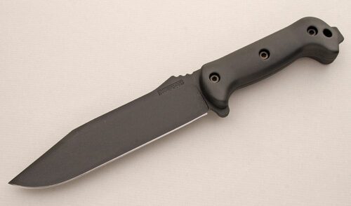 Camillus Cutlery Becker Knife & Tool BK-7 with GV6H Scales handle material - Obverse Side - Item #KLC15087