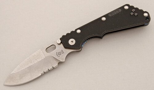 Buck Knives SBT Police Utility with Black G-10 Scales handle material - Obverse Side - Item #KLC15091