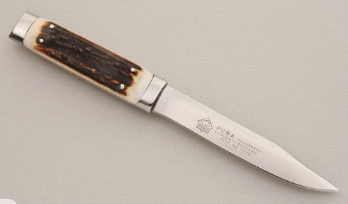 Puma Knives 3573 Handarbeit with Stag Scales handle material - Obverse Side - Item #KLC15092