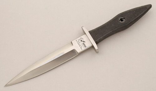 BlackJack Knives Blackmoor Dirk with Rubberized Handle handle material - Obverse Side - Item #KLC15119