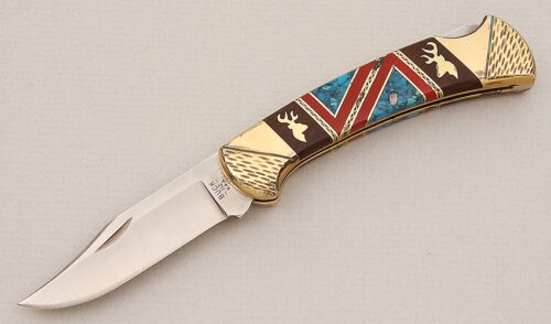 Buck/Yellowhorse 112 Custom Lockback with Cocobolo