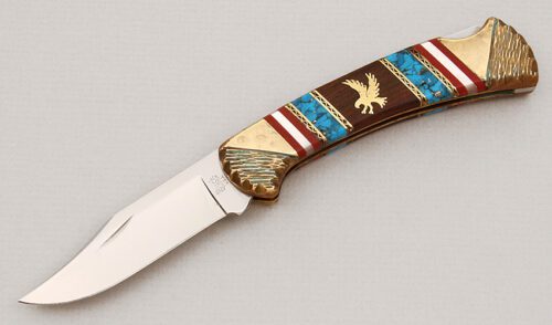 Buck/Yellowhorse 112 Custom Lockback with Cocobolo