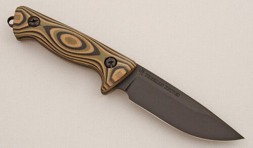 Treeman Knives Recon Combat Knife with Layered G-10 Scales handle material - Obverse Side - Item #KLC15182