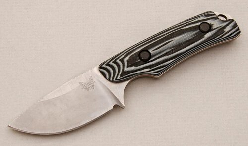 Benchmade Knives 15016 Hidden Canyon Hunter with Layered G-10 Scales handle material - Obverse Side - Item #KLC15221