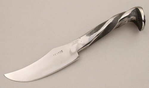 Logan Pearce Railroad Spike Knife with Railroad Spike
