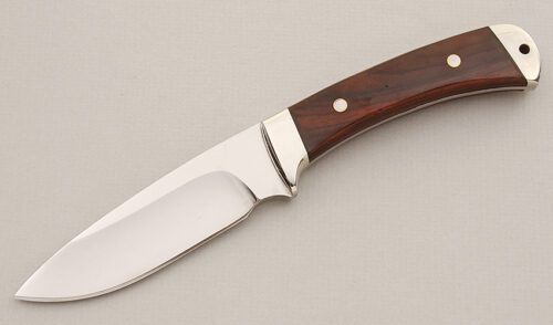 A.G. Russell Hunter with Desert Ironwood Scales handle material - Obverse Side - Item #KLC15318