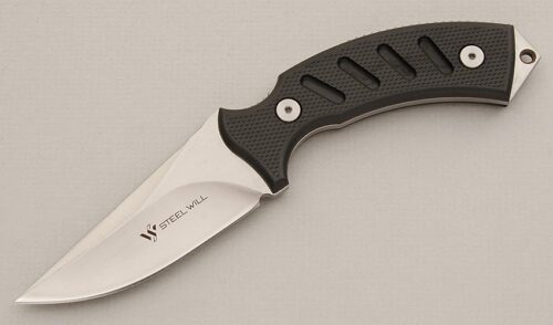 Steel Will Knives Censor with Machined Polymer Scales handle material - Obverse Side - Item #KLC15346