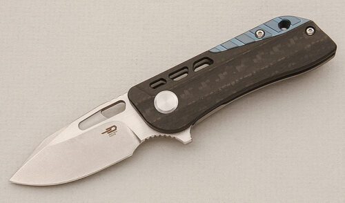 Bestech Knives Engine with Carbon Fiber
