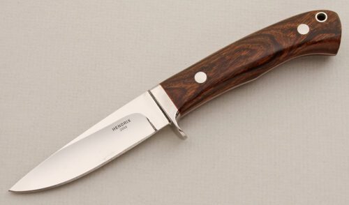 Wayne Hendrix Pathfinder with Desert Ironwood Scales handle material - Obverse Side - Item #KLC15497