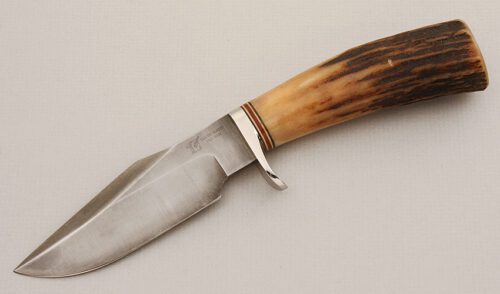 BlackJack Knives Trail Guide with Stag Handle handle material - Obverse Side - Item #KLC15515