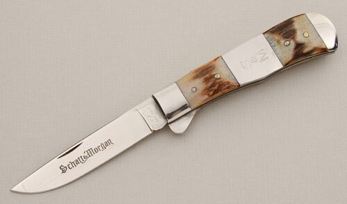 Schatt & Morgan Mountain Man Liner Lock with Stainless