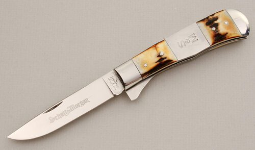 Schatt & Morgan Mountain Man Liner Lock with Stainless