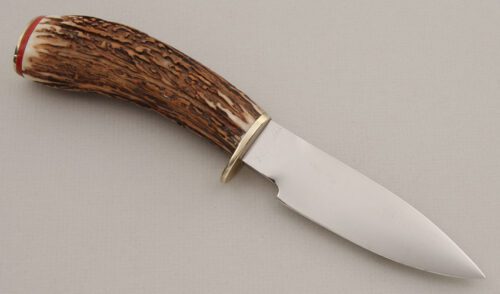 Floyd Medlin Stag Hunter with Stag Handle handle material - Obverse Side - Item #KLC15585