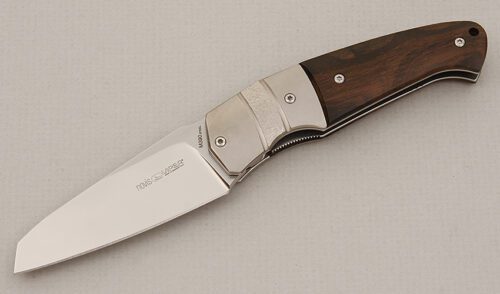 Viper Knives Novis with Zircote Wood Scales handle material - Obverse Side - Item #KLC15609