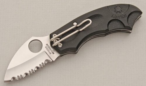Spyderco Knives C64JBK MeerKat with FRN Frame handle material - Obverse Side - Item #KLC15653