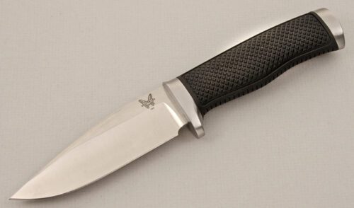 Benchmade Knives 10505 Rant DPT with Rubberized Handle handle material - Obverse Side - Item #KLC15659