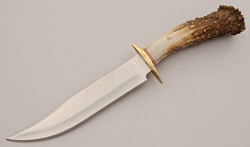 Ken Richardson Stag Hunter with Stag Handle handle material - Obverse Side - Item #KLC15870