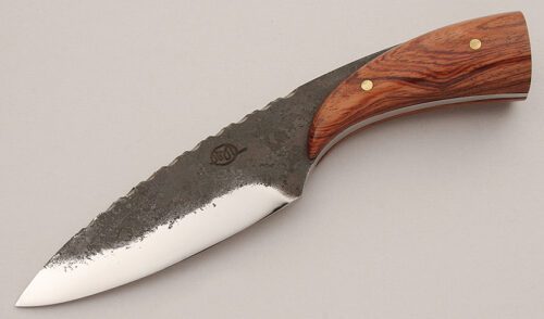 Citadel Knives Drop Point Skinner with Rosewood Scales handle material - Obverse Side - Item #KLC15873