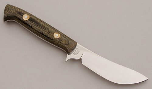 R.W. Wilson Skinner with Laminated Wood Scales handle material - Obverse Side - Item #KLC15968