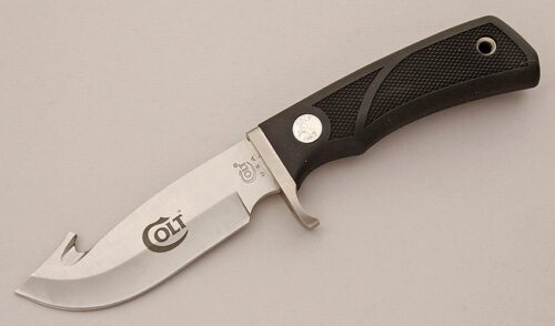 Colt Knives CT-6 Skinner with Rubberized Handle handle material - Obverse Side - Item #KLC15975