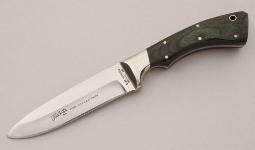 C. Jul Herbertz Top Collection Hunter with Green Laminated Wood Scales handle material - Obverse Side - Item #KLC16013