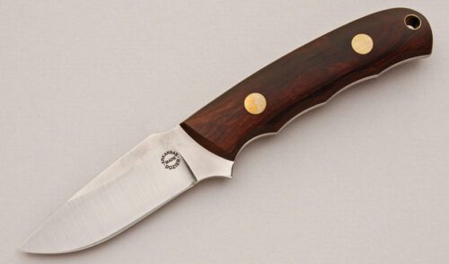 Dozier - Arkansas Made Personal Utility with Cocobolo Scales handle material - Obverse Side - Item #KLC16019