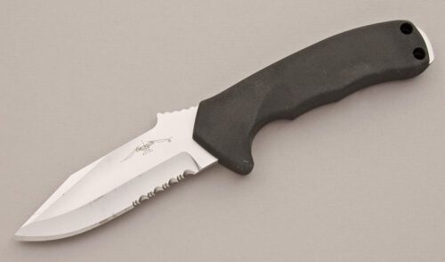 Emerson Knives P.U.K. with Kraton Handle handle material - Obverse Side - Item #KLC16036