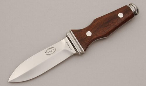 A.G. Russell Sting II with Cocobolo Scales handle material - Obverse Side - Item #KLC16050