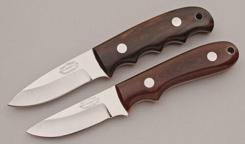 Deryl Wright Utility Camp with Desert Ironwood Scales handle material - Obverse Side - Item #KLC16067
