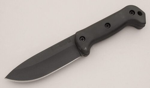Ka-Bar Knives BK-2 Becker Companion with Black Synthetic Scales handle material - Obverse Side - Item #KLC16087