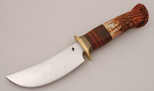 Jeremy Turner Upswept Hunter with Stag Handle handle material - Obverse Side - Item #KLC16111