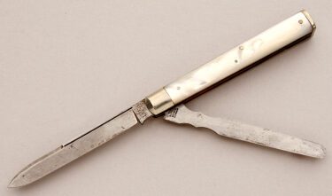 with handle material - Obverse Side - Item # KLC16321