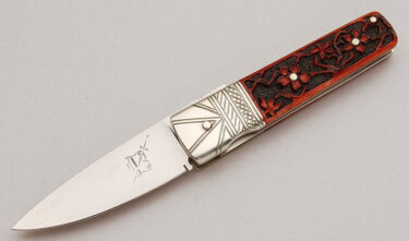 with handle material - Obverse Side - Item # KLC17033