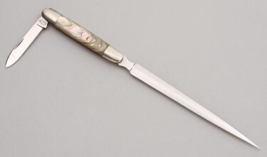with handle material - Obverse Side - Item # KLC17784