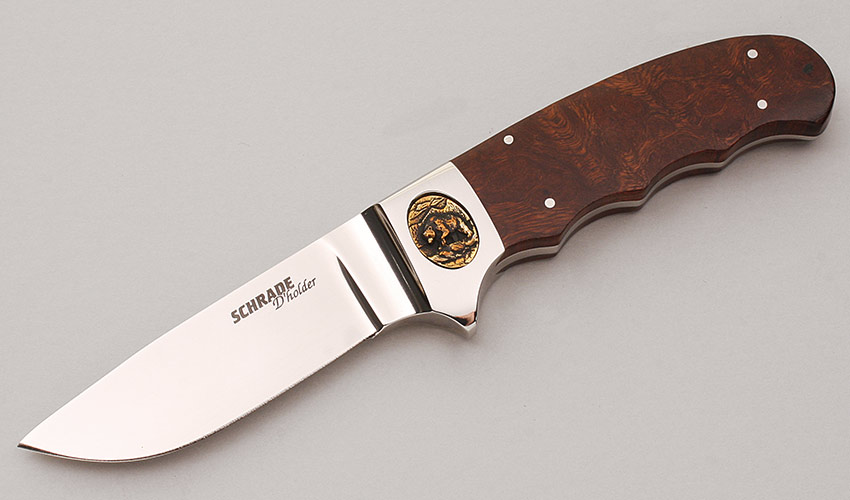 Schrade Cutlery SDH02 D'Holder Bear Hunter - KLC18358 - The Cutting Edge