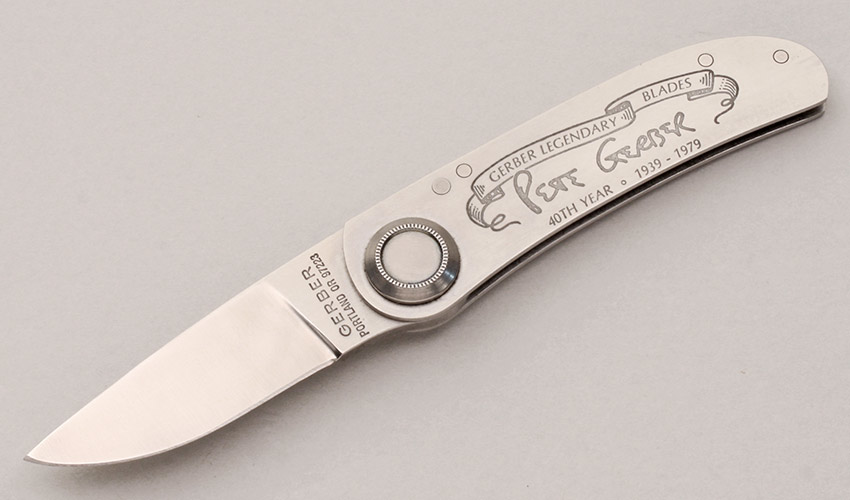  PAUL KNIFE オールド ガーバーナイフ 40周年 P2 Gerber Knives 2P 40th Anniversary - KLC18568 - Secondary Knife Market