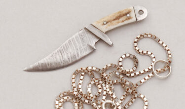 with handle material - Obverse Side - Item # KLC19040